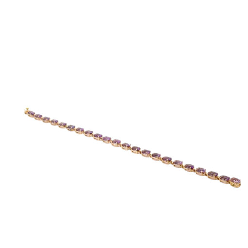 Vintage Purple Gemstone Bracelet