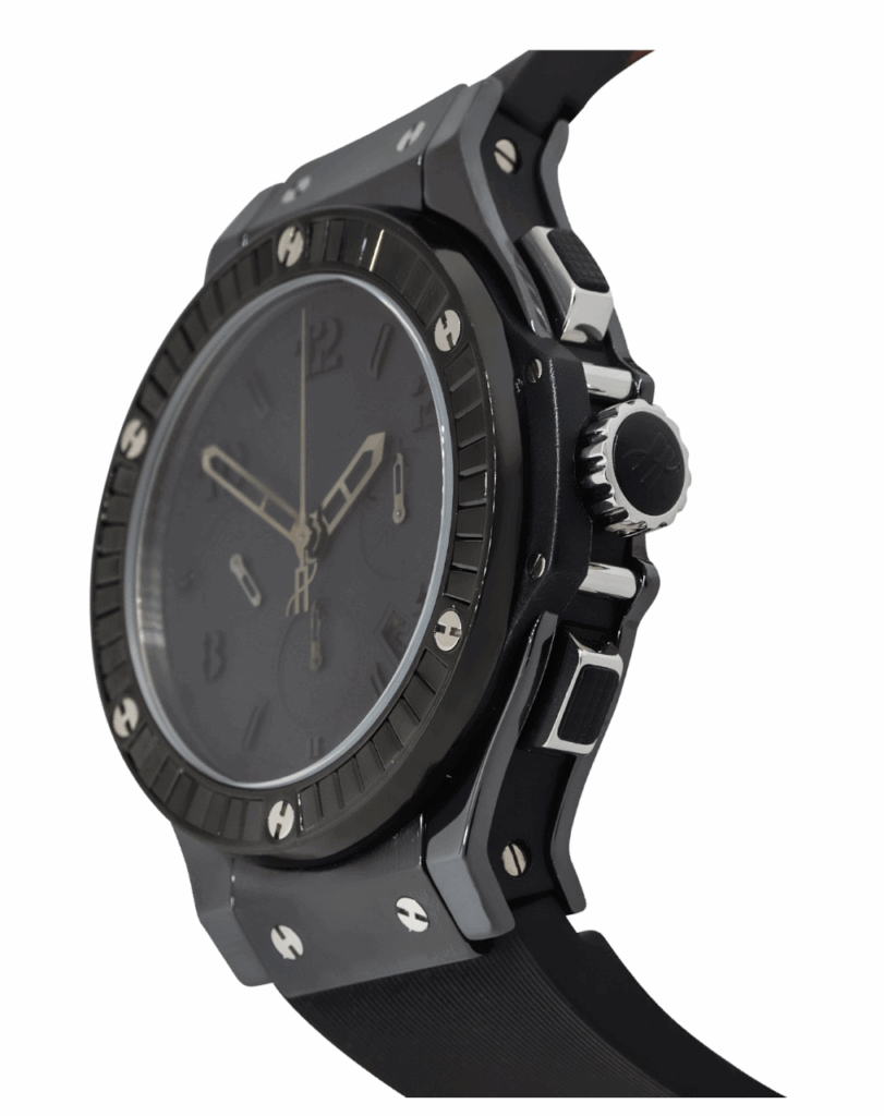 Hublot All Black Diamond Watch
