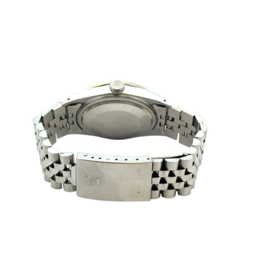 Rolex 16014 Datejust 36mm Stainless Steel Aftermarket Pink Diamond Dial and Bezel Watch - Image 14
