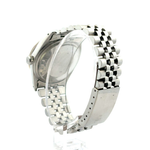 Rolex 16014 Datejust 36mm Stainless Steel Aftermarket Pink Diamond Dial and Bezel Watch - Image 10