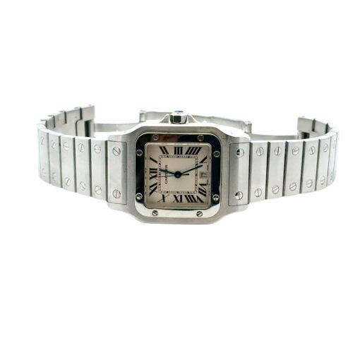 Cartier Santos Galbee 1564 Stainless Steel White Dial 29mm Watch - Image 15