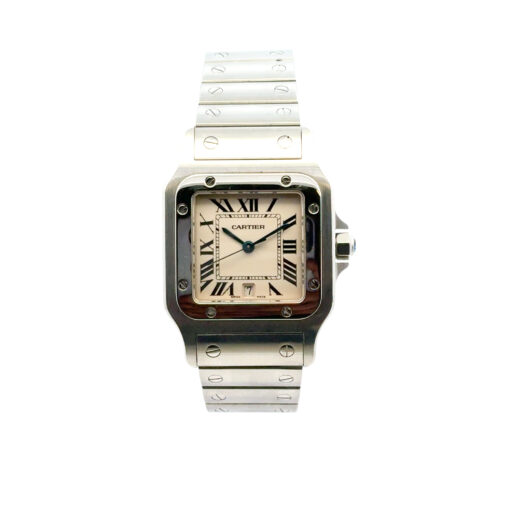 Cartier Santos Galbee 1564 Stainless Steel White Dial 29mm Watch - Image 3