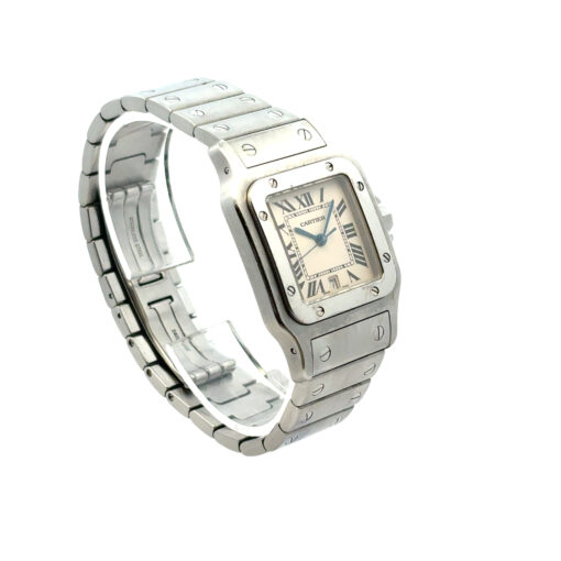 Cartier Santos Galbee 1564 Stainless Steel White Dial 29mm Watch - Image 7