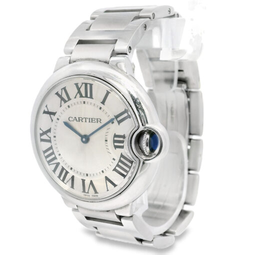 Cartier Ballon Bleu 4373 Stainless Steel 33mm Silver Dial Watch