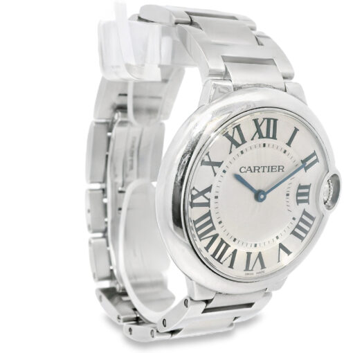 Cartier Ballon Bleu 4373 Stainless Steel 33mm Silver Dial Watch